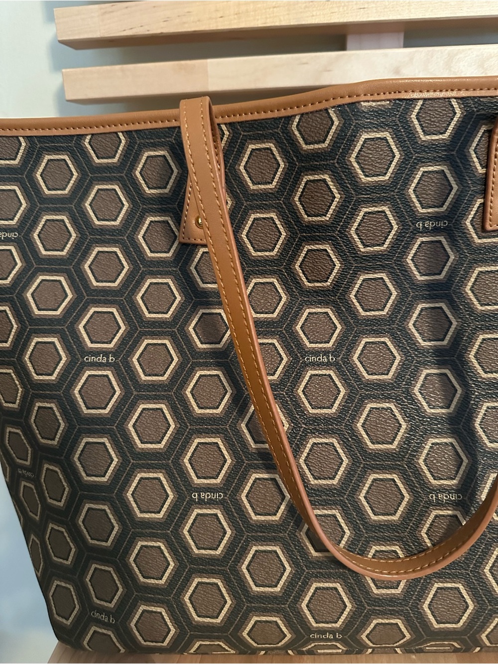 Large Cinda B Tote - Picture 2 of 5